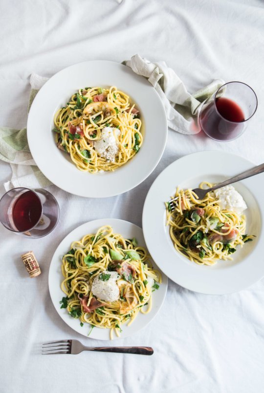 Chicken Scampi with Angel Hair Pasta