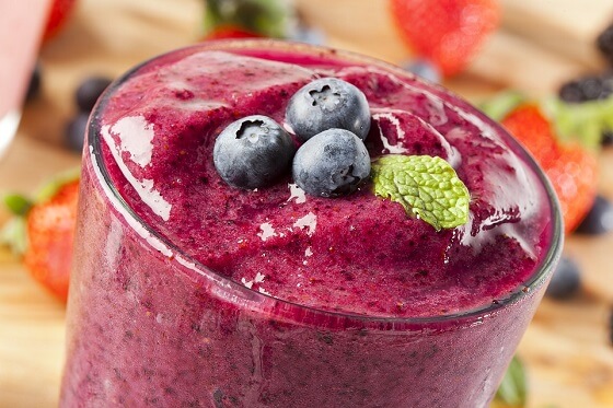 Creamy Zucchini Blueberry Smoothie