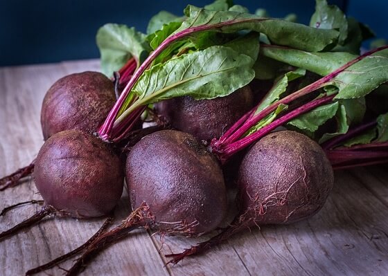Simple Beet Fettuccine